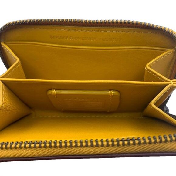 COACH Wolly Mammoth Small Zip Case Cardholder Wallet - Picture 5 of 12